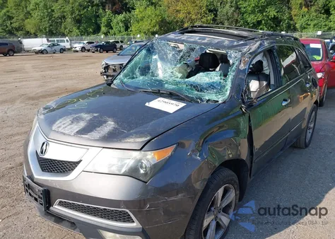 2012 Acura Mdx Technology Package from USA, damaged, VIN 2HNYD2H39CH518555